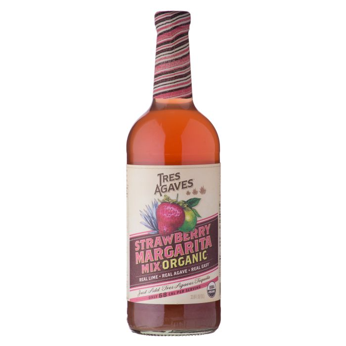 Tres Agaves Strawberry Margarita Mix