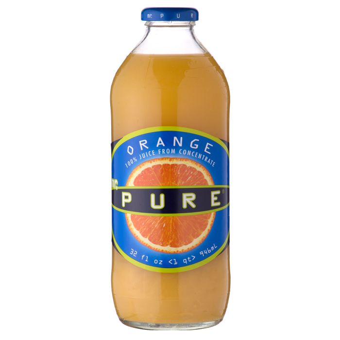Mr Pure Orange Juice 32oz