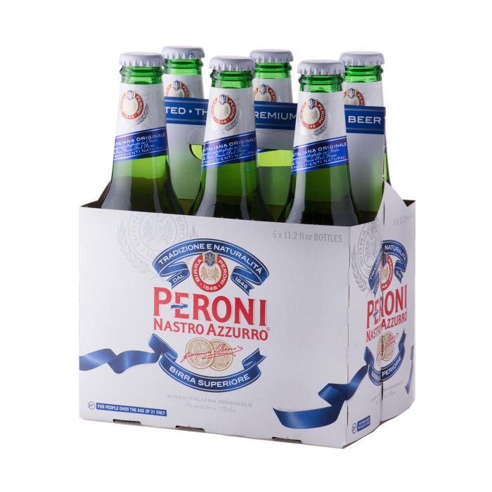 Peroni Nastro Azzurro 6pk Bottles
