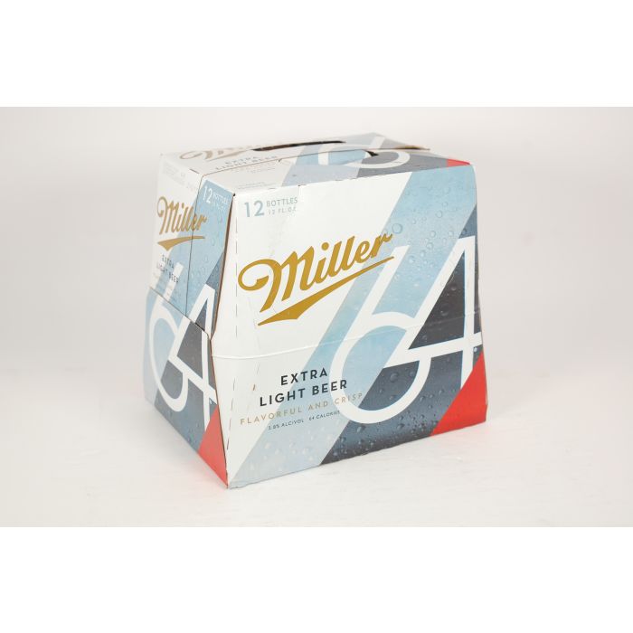 Miller 64 12pk 12oz Bottles