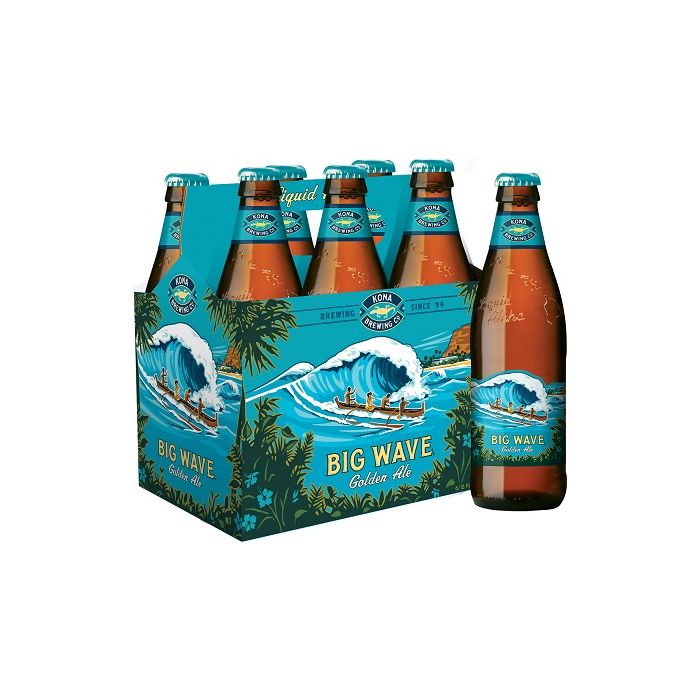 Kona Big Wave Golden Ale 6pk Bottles