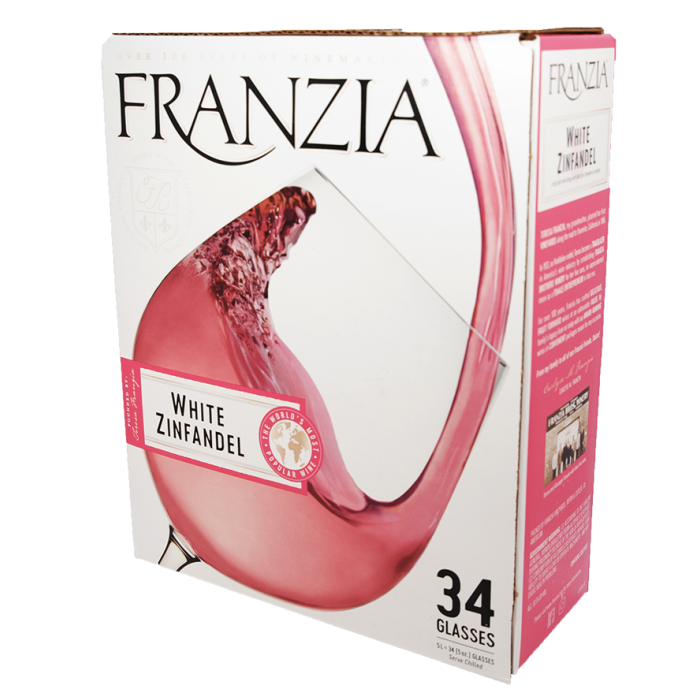 Franzia White Zinfandel 5L Box