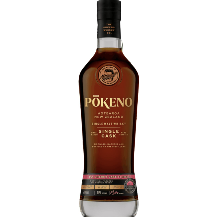 Pokeno PX Sherry Cask New Zealand Single Malt