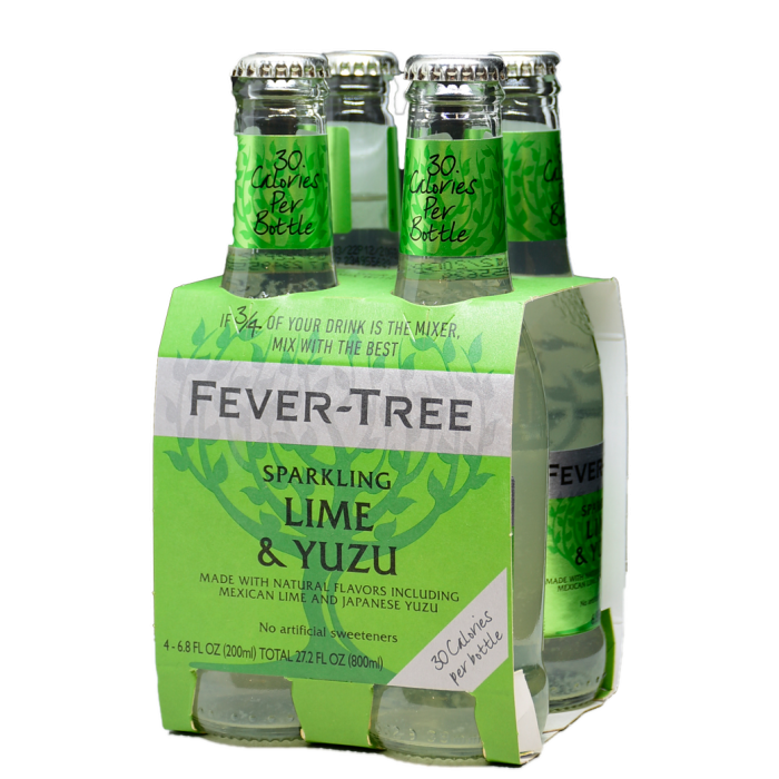 Fever Tree Sparkling Lime & Yuzu Soda Mixer - 6.8 oz