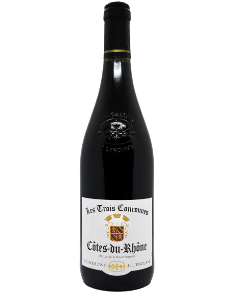 Trois Couronnes Cotes du Rhone Rouge