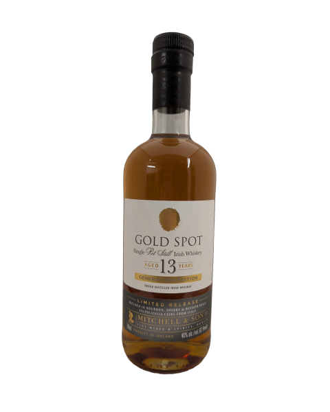 * Gold Spot 13 Year Irish Whiskey 700ml