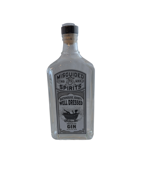 Misguided Spirits Bathhouse John's Well Dressed Gin